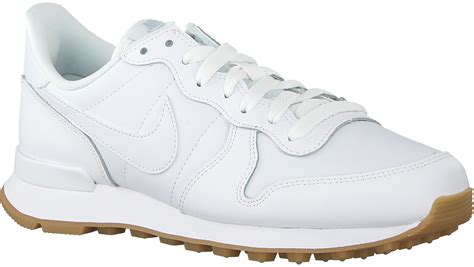 nike wit leer dames|Nike witte sneakers dames.